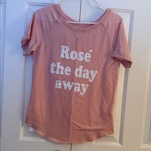 Rose The Day Away Tee